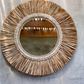Runder Boho Spiegel als Wanddekoration