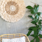 Exklusive Bali Wanddeko – Boho Style mit Federn & Raffia