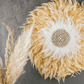 Exklusive Feder Wanddeko Juju im Boho Stil handgefertigt aus Naturmaterialien